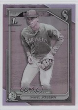 2024 Bowman Chrome Prospects Pearl Refractor Dawel Joseph #BCP-176 09an