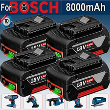 Battery For Bosch 18V 8.0Ah 5.0AH Li-ion BAT609 BAT610G BAT618 BAT620 24618-01