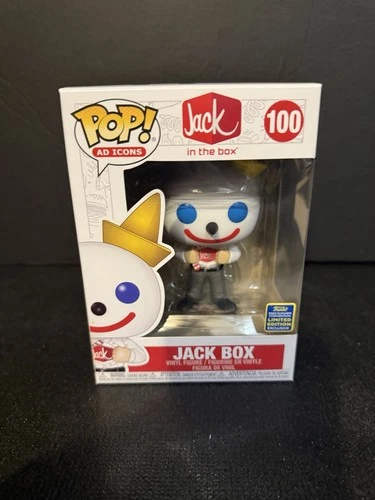 FUNKO POP ! JACK BOX 100 2020 SUMMER CONVENTION LIMITED EDITION AD ICONS DB1
