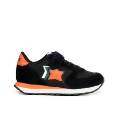 scarpe da bambino Atlantic Stars sneakers Ben 01 black tessuto water resistent