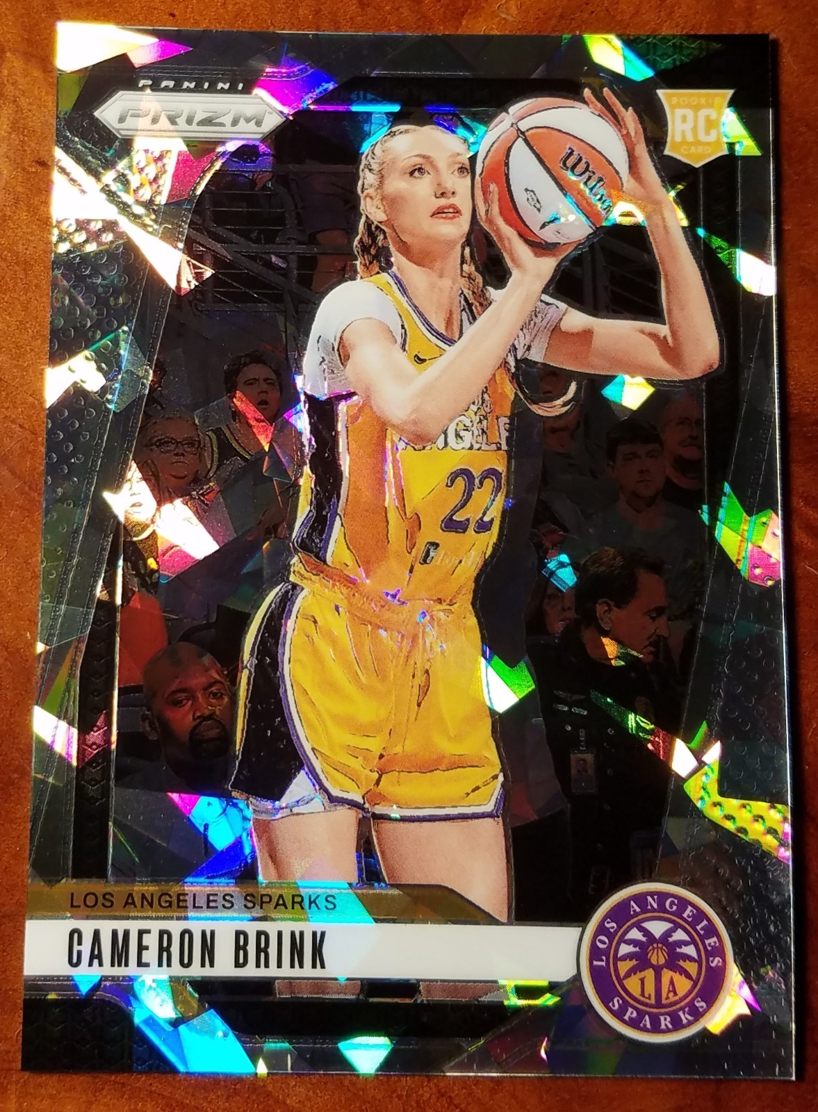2024 Panini Prizm WNBA Cameron Brink Ice Prizm Rookie RC #127 Los Angeles Sparks