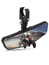 UTV Rear View Mirror, HD Clear View Convex UTV SXS Center Mirror