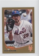 2013 Topps Mini Gold 3/62 Ike Davis #129 sh7
