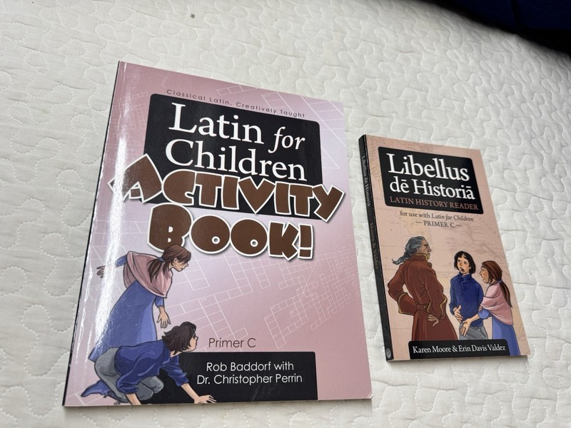 Latin for Children Primer C Activity Book! & Libellus de Historia Reader