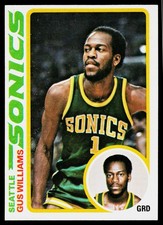 1978-79 Topps #39 Gus Williams - EX