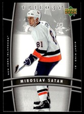 2006-07 Upper Deck Trilogy Miroslav Satan New York Islanders #61