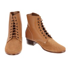 German WW2 Schnurschuhe M43, ankle boots, undyed - repro - Size 40