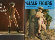 MALE FIGURE MAGAZINE* * VOL.  33 * 1965* BRUCE OF L.A. PHOTOGRAPHY *UNCIRCA