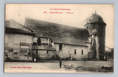 L Église La Haute Garonne Montréjeau France Postcard #279 Photo Labouche