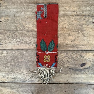 Antique Native American Tobacco Bag Beaded