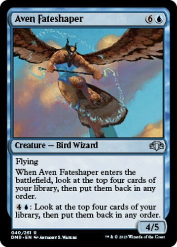 Aven Fateshaper #40 Dominaria Remastered - Uncommon MTG