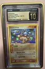 😵‍💫HITMONTOP POP 3 PRISTINE 10🥷🏿Unseen Forces Reverse Holo 26 PSA $6K Feb on eBay