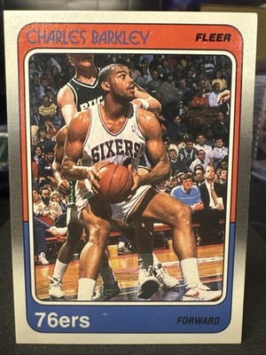 1988-89 Fleer Basketball #85 Charles Barkley HOF (CFB2)