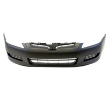 Primed Front Bumper Cover Fascia For 2003-2005 Honda Accord Coupe Ex Lx Se-cf