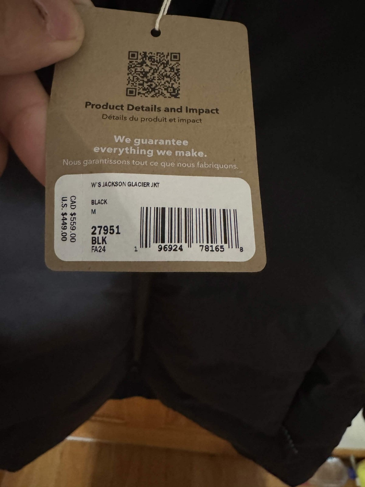 Patagonia Women's Jackson Glacier Waterproof Down Jacket image 2
