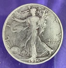 1936 S Walking Liberty Half Dollar United States Silver Coin