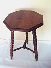 Holz Blumenhocker Vintage Blumenständer Antik Stil Tischchen Beistelltisch Retro