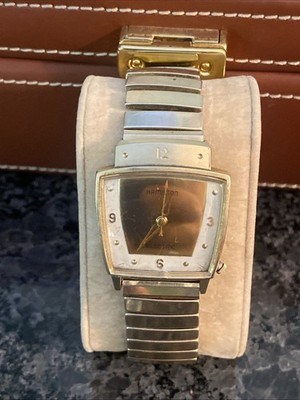 Hamilton Everest Electric 500 Wristwatch Vntg Gold Filled Asymmetrical Serviced