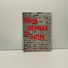 From Weimar to Hitler Paperback