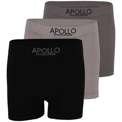 Boxershorts Herren 3er Set Unterhose Baumwolle APOLLO SEAMLESS Gr XL