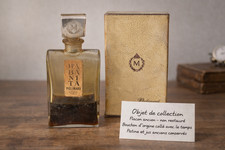 HABANITA Molinard Grasse flacon ancien bouchon gravé collé collection parfum