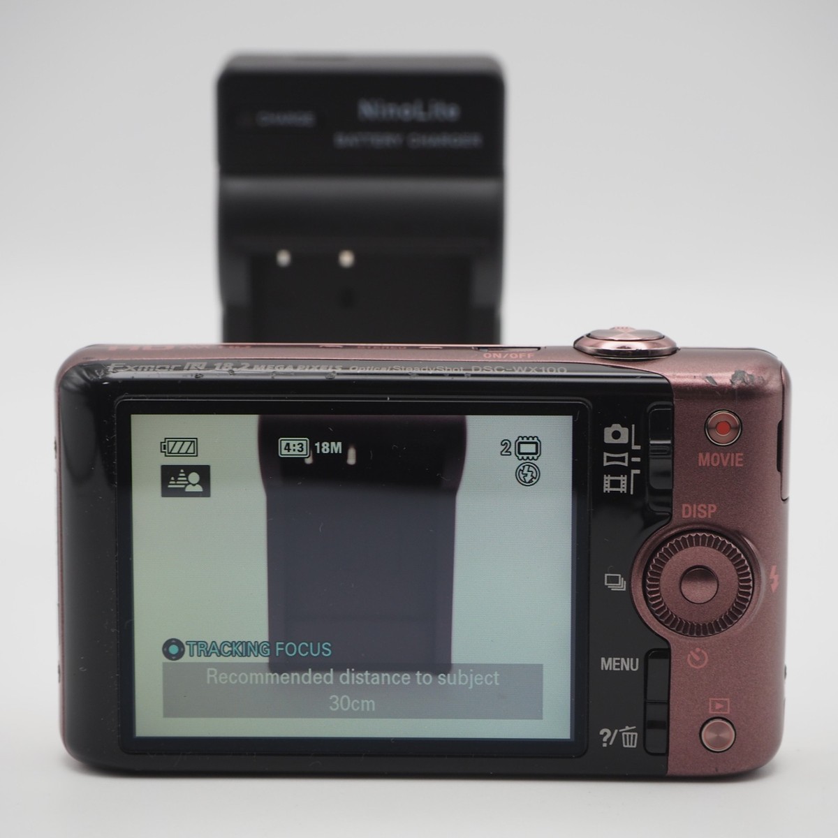 EXC+5] Sony Cybershot DSC-WX100 Brown Compact Digital Camera