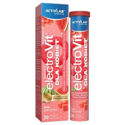 Activlab Pharma ElectroVit für Frauen, Wassermelone, 20 Brausetabletten