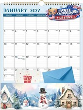 Calendar 2026-2027 - Wall Calendar 2026-2027 from Jul. 2026 - Dec. 2027, Wall...