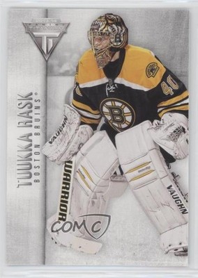 2013-14 Panini Titanium Retail Tuukka Rask #95 e6j