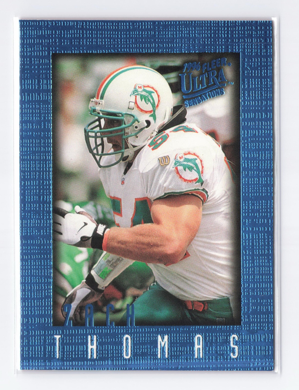 Zach Thomas Ultra Sensations #58 Blue