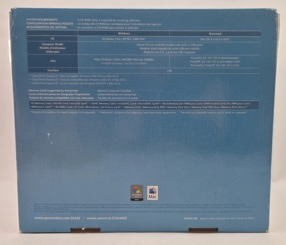 Canon SELPHY CP760 Digital Photo Thermal Printer - Image 3 of 4