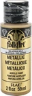 FolkArt Metallic Acrylic Paint 2oz Antique Gold