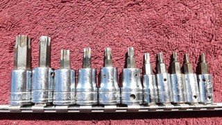 SNAP ON EXCELLENT! 11 PIECE TORX DRIVER SET! COST $459.00 NEW!