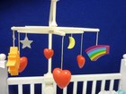 AMERICAN GIRL PLEASANT CO BITTY BABY HEART CRIB BLANKET MOBILE BUMPER PAD — photo 6
