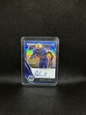 2021 Panini Prizm Draft Picks Blue 97/149 Patrick Jones II Rookie Auto (RC) PITT