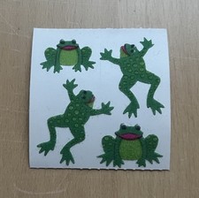 🐸Sandylion Stickerabschnitt - Frosch Fuzzy🐸