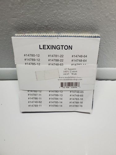 Minck & Simpson Fabric Lexington 5" Charm Pack Moda OOP Quilt Sew Craft Square - Picture 7 of 7