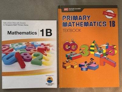 Primary Mathematics 2B Textbook And Teachers Manual (WORKBOOK NOT INCLUDED)￼