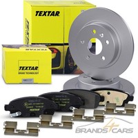 Textar Bremsscheiben Ø268 +BelÄGe Hinten FÜR Opel Astra J Mokka Chevrolet Cruze
