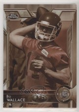 2015 Topps Chrome Rookies Sepia Refractor 99/99 Bo Wallace #188 fz4