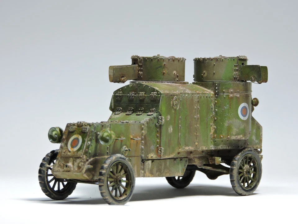 AUSTIN PULITOV S1 WHITE ARMY 72-353 SCALA 1/72 - Immagine 2 di 3