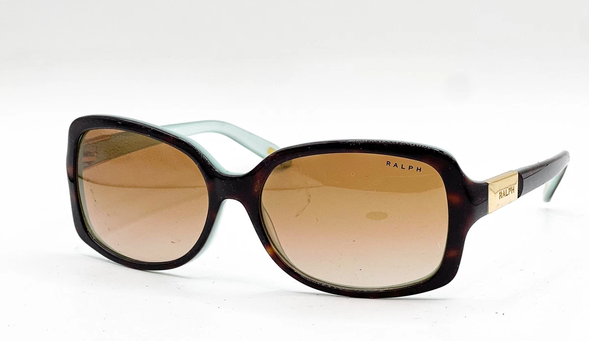 Ralph Lauren Women’s Tortoiseshell Sunglasses with Gold Accent and case RA5130 Ralph Lauren Blue Plastic Frame Sunglasses for Women for  main image 3