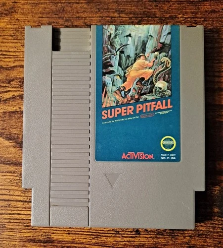 Super Pitfall (NES, 1987) LOOSE CARTRIDGE ONLY CLEANED, TESTED AND WORKING