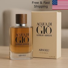 Acqua Di Gio Absolu 125ml EDP Spray for Men  Long Lasting Scent  New in Box
