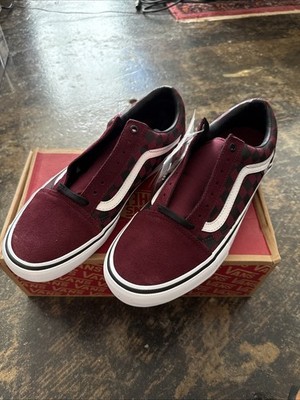 VANS Old Skool Pro Skate Checkerboard Rubber Print Port Royal Black 11M