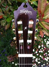 WASHBURN C64-CE ELECTRO ACOUSTIC CROSSOVER (CLASSICAL) GUITAR. NO RESERVE