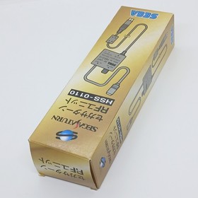 RF Unit Cable HSS-0110 Sega Saturn Japan Authentic SEGA Box Manual