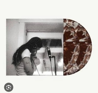Lizzy McAlpine Older (And Wiser) Deluxe Vinyl Brown and White Smash Blood Record