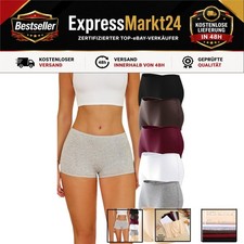 Damen Boxershorts Baumwolle 6 Stück S-XXL At...