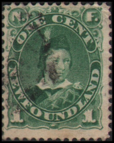 Canada-Newfoundland #44 Used